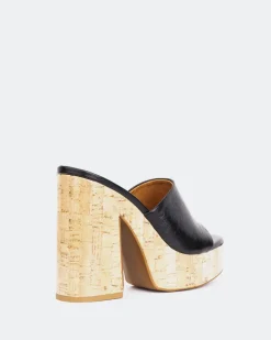 Women L'INTERVALLE Barrel Black Leather
