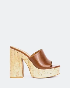 Women L'INTERVALLE Barrel Tan Leather
