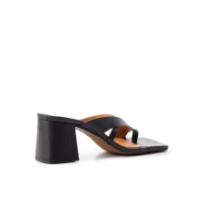 Women L'INTERVALLE Barriada Black Leather