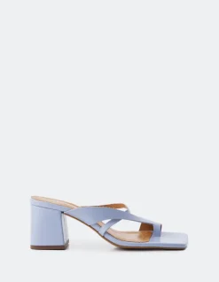 Women L'INTERVALLE Barriada Light Blue Leather