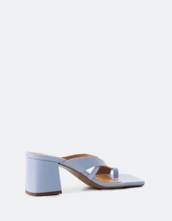 Women L'INTERVALLE Barriada Light Blue Leather