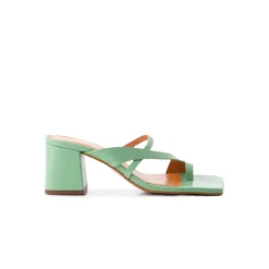 Women L'INTERVALLE Barriada Mint Leather