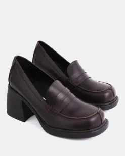 Women L'INTERVALLE Beckam Brown Leather