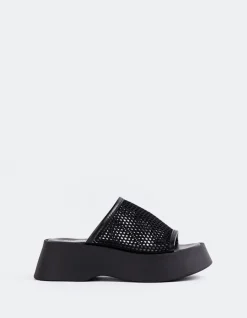 Women L'INTERVALLE Believe Black Crochet
