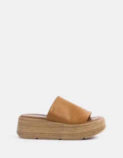Women L'INTERVALLE Beluga Tan Leather