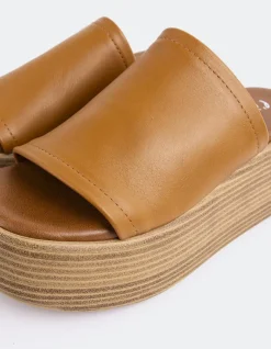 Women L'INTERVALLE Beluga Tan Leather