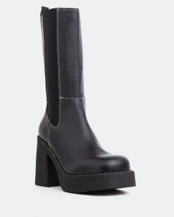 Women L'INTERVALLE Bexley Black Leather