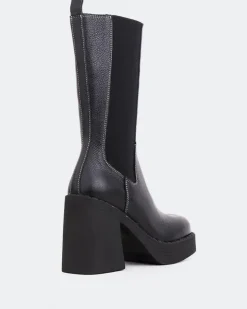 Women L'INTERVALLE Bexley Black Leather