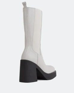 Women L'INTERVALLE Bexley Off White Leather