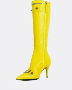 Women L'INTERVALLE Beyonce Lime Leather
