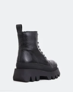 Women L'INTERVALLE Bianchi Black Leather