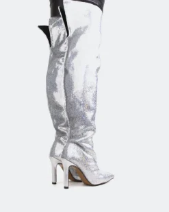Women L'INTERVALLE Blakely Silver Sequins