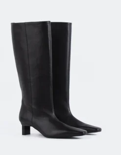 Women L'INTERVALLE Blanzy Black Leather