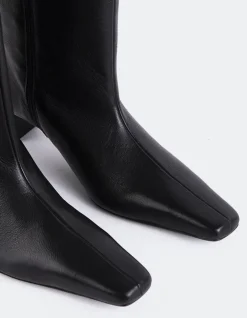 Women L'INTERVALLE Blanzy Black Leather