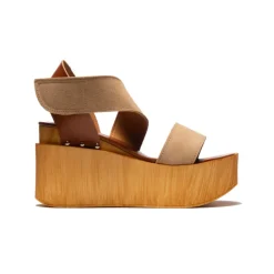 Women L'INTERVALLE Blaze Nude Multi Suede