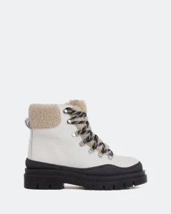 Women L'INTERVALLE Blues Beige Leather
