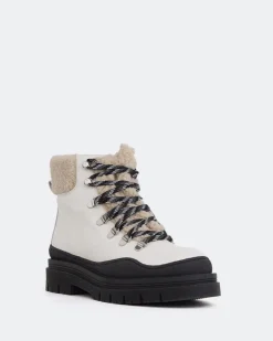 Women L'INTERVALLE Blues Beige Leather
