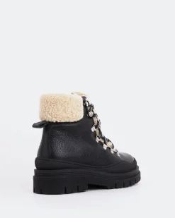 Women L'INTERVALLE Blues Black Leather