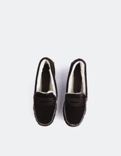 Women L'INTERVALLE Bobble Brown Suede