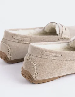 Women L'INTERVALLE Bobble Taupe Suede