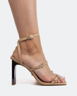 Women L'INTERVALLE Bonaparte Camel Leather