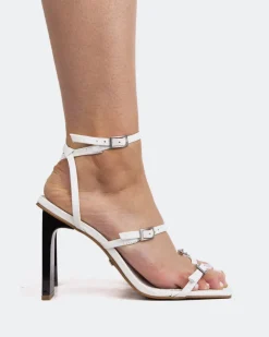 Women L'INTERVALLE Bonaparte White Leather