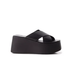 Women L'INTERVALLE Boo Black Leather