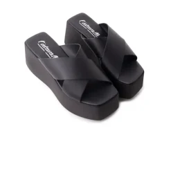 Women L'INTERVALLE Boo Black Leather