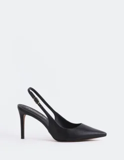 Women L'INTERVALLE Borage Black Leather