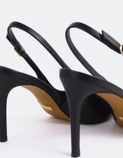 Women L'INTERVALLE Borage Black Leather