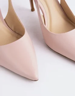 Women L'INTERVALLE Borage Pink Leather