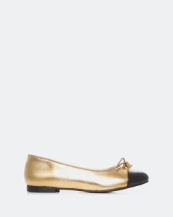 Women L'INTERVALLE Bory Gold Leather