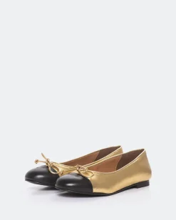 Women L'INTERVALLE Bory Gold Leather