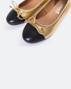 Women L'INTERVALLE Bory Gold Leather