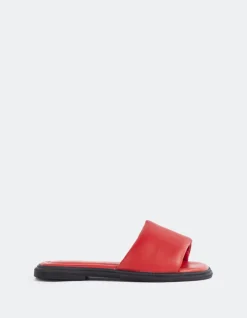 Women L'INTERVALLE Bosnia Red Leather