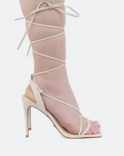 Women L'INTERVALLE Boudoir Off White Leather