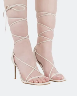 Women L'INTERVALLE Boudoir Off White Leather