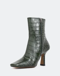 Women L'INTERVALLE Bourget Green Croco
