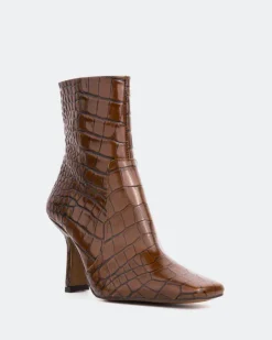 Women L'INTERVALLE Bourget Tan Croco