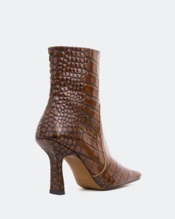 Women L'INTERVALLE Bourget Tan Croco