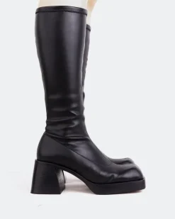 Women L'INTERVALLE Bourne Black Stretch