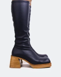 Women L'INTERVALLE Bourne Navy Stretch
