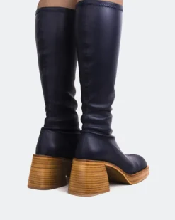 Women L'INTERVALLE Bourne Navy Stretch