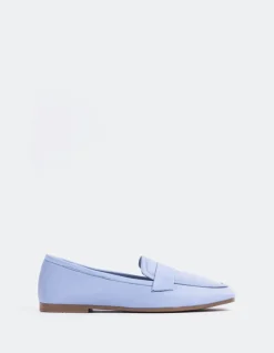 Women L'INTERVALLE Brescia Blue Leather