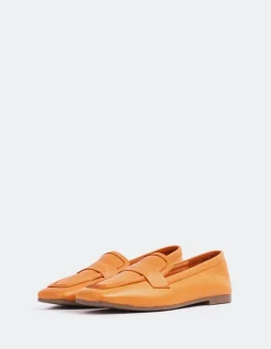 Women L'INTERVALLE Brescia Orange Leather