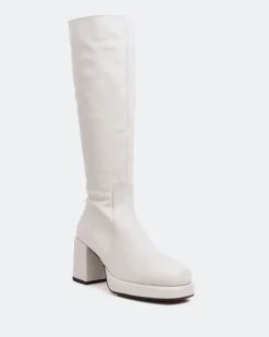 Women L'INTERVALLE Briggs Off White Leather