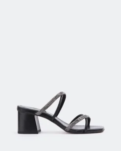 Women L'INTERVALLE Brindisi Black Strass