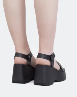 Women L'INTERVALLE Brinkly Black Leather