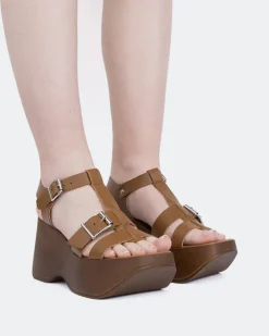Women L'INTERVALLE Brinkly Tan Leather