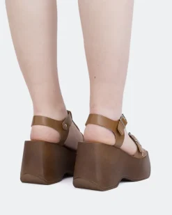 Women L'INTERVALLE Brinkly Tan Leather
